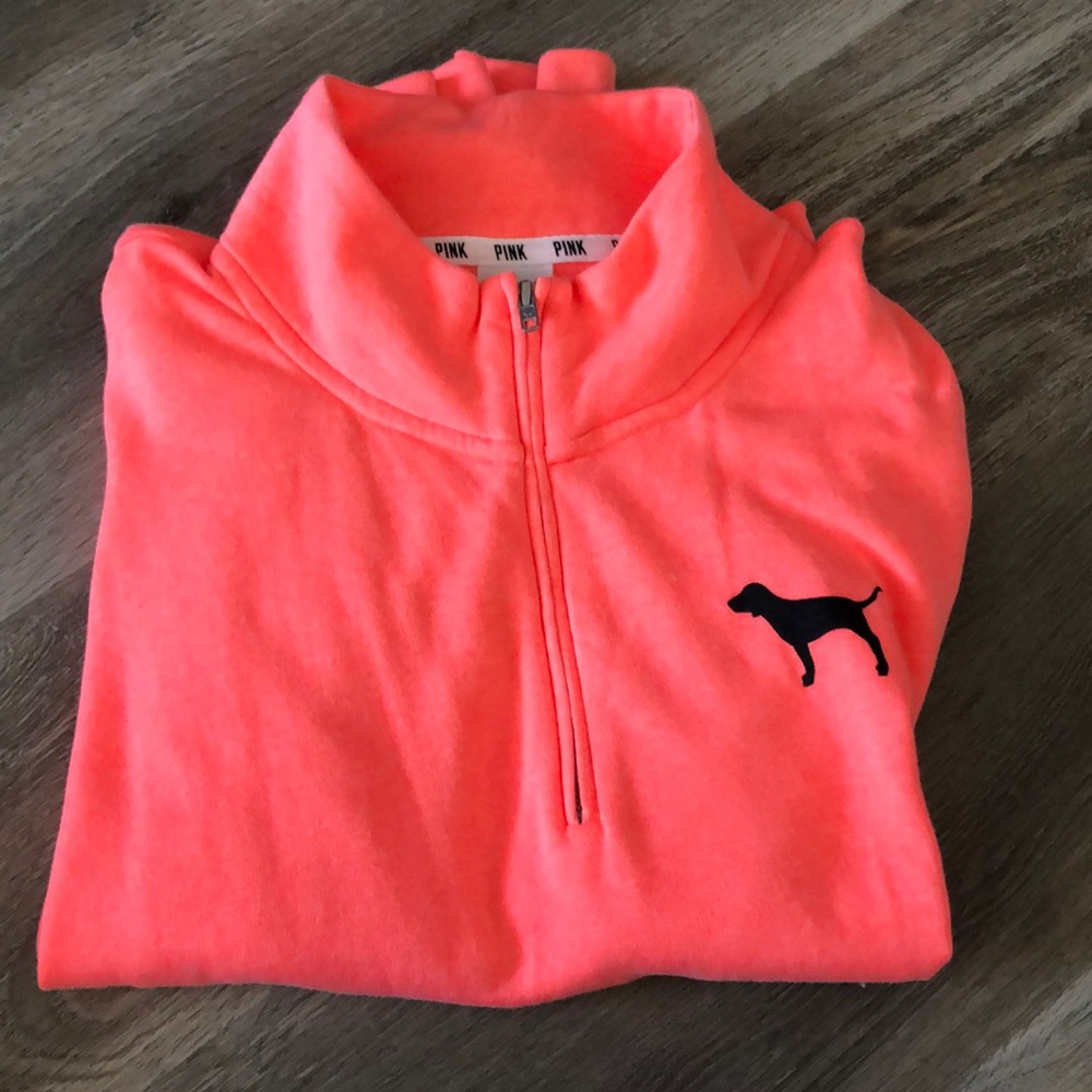 Pink 3/4 Zip up